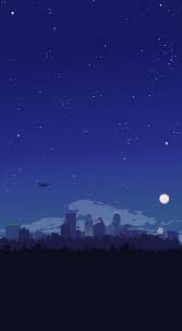 Felt Inspired To Make A Night Time Mobile Wallpaper For You Minneapolis Oc Minneapo Scenery Wallpaper Anime Scenery Wallpaper Anime Backgrounds Wallpapers
