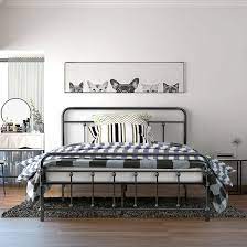 Buy 3v metal queen size bed frame with super base online at lazada malaysia. Red Barrel Studio Adriyanna Queen Platform Bed Wayfair