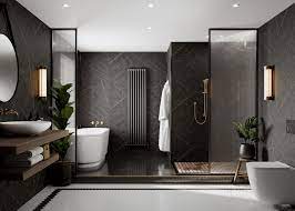 Check spelling or type a new query. Black Marble Bathrooms Hotel Bathroom Design Black Marble Bathroom Bathroom Interior