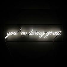 Discovered By Chloe Find Images And Videos About Tumblr Black And White On We Heart It The App To Get Lost In What Neon Signs Quotes Neon Words Neon Quotes