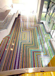 Jim Lambie Anton Kern Gallery Vinyl Flooring Jim Lambie Floor Design