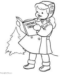 At 172 years old, a christmas carol withstands the test of time. Christmas Carols Coloring Pages