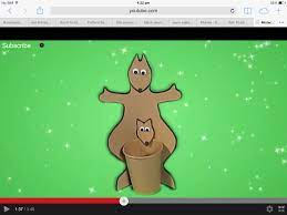 Mister Maker Kangaroo Craft On You Tube Http M Youtube Com Watch V O49zhjeny5y Kids Room Character Art