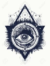 Eye tattoo has a lot of symbolic reasons which comes with different meanings. All Seeing Eye Tattoo Tourism In A Mystical Style Vector Eye Of The Storm Art T Shirt Design Alchemy Spirituality Religion Occultism Esoteric Tattoo Art Royalty Free Cliparts Vectors And Stock Illustration Image