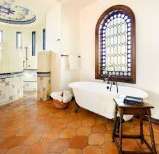 Diy bathroom farmhouse interior design bathroom styling bathroom interior spanish style bathrooms mexican tile bathroom bathrooms. Bathroom With Terracotta Tiles Novocom Top