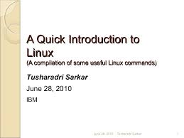 A Quick Introduction To Linux Linux Beginners Guide Introduction