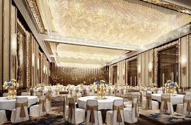 This is one of the wonderful engagement and wedding party hall decoration ideas. Popular Wedding Venues In Bandra Find Out Which One Is Your Ideal Match Ballroom Design Wedding Banquet Hall Hall Design