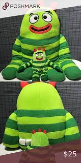 Bundle Big And Small Yo Gabba Gabba Brobee Valentines Plush Toys Ty Beanie Boos Collection Christmas Plush Toys