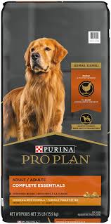 Amazon Com Purina Pro Plan With Probiotics High Protein Digestive Health Dry Dog Food Shredded Blend Chicken Rice Formula 35 Lb Bag Pet Supplies
