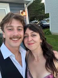 wondering if someone could open my eyes in the second pic like the first  one 🙂 we don't get many photos together so it would be so special!