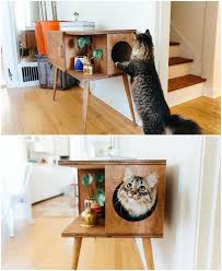 Il y avait un écart de 2,5 à l'intérieur de la paroi arrière de laconseil des ministres est juste assez pour monter une té. Meuble Cache Litiere Chat Idees Faciles Et Creatives
