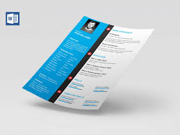 A resume for everyones need! Modern Cv Template Word Free Download Resumekraft