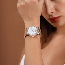 Es4288 Fossil ES4288 Neely Three-Hand Rose Gold-Tone Stainless Steel