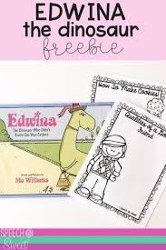 Edwina The Dinosaur Freebie In 2020 Speech Language Therapy School Speech Therapy Language Therapy
