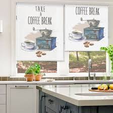 Plazo de entrega de 4 a 7 días hábiles. Estores Para Cocina Con Estampados Y Motivos Para El Desayuno