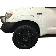 Used 2017 toyota tundra sr5 with 4wd, fog lights, tinted windows, skid plate, splash guards, limited slip differential, tow hooks, front bench seat, full size spare tire. 2007 2013 Toyota Tundra Fender Flare Set Front Short Bolt Style Pocket Style
