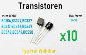 Maybe you would like to learn more about one of these? Transistoren Bc184 Bc327 Bc337 Bc517 Bc546 Bc547 Bc548 Bc549 Bc550 To92 Ebay