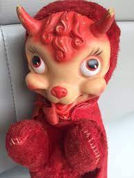 Found On Bing From Www Pinterest Co Uk Creepy Toys Vintage Plush Rushton Toys