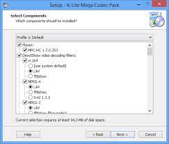 A free software bundle for high quality audio and video playback. Download K Lite Codec Pack Mega 15 7 5