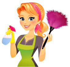 Cute Cartoon Maid House Cleaning Services Business Card Zazzle Com Cleaning Cartoon House Cleaning Services Cleaning Service