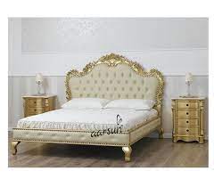Wooden Bed In Antique Style For Your Home Aarsun Luxury Bedroom Furniture Wooden Bed Design Bed Styling