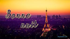 I go to bed at 11 pm. Good Night In French Good Night Night French Greetings