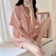 Maybe you would like to learn more about one of these? Women S Pajamas Summer Cotton Sleepwear Korean Girls Cute Print Pyjama Loose Lapel Pijamas Plus Size 2piece Set Kawaii Home Suit Mega Sale 5a9e7 Goteborgsaventyrscenter
