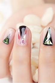 Glass Nail Art Is Still The Latest Korean Beauty Craze You Need To Try Glass Nails Glass Nails Art Chic Nail Art