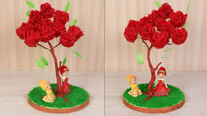 Featuring craft for the home and craft to sell, you will get plenty of ideas as a starting point to make your own home decor ideas and diy craft ideas to make for the sake of making it. Wow Diy Home Decor Flower Showpiece Cotton Fabric Flower Craft Idea Handmade Craft