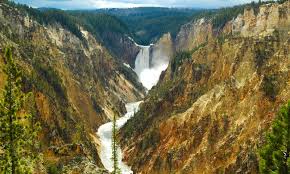 #lower falls #yellowstone river #canyon. Lower Falls Yellowstone National Park Alltrips