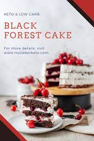 Majestic Low Carb Black Forest Cake My Sweet Keto Low Carb Recipes Dessert Black Forest Cake Keto Dessert