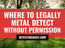 Gps bug detectors use the radio frequency signal that is sent by a gps tracker to detect a gps device. Where To Metal Detect Without Permission Metal Detecting Legally