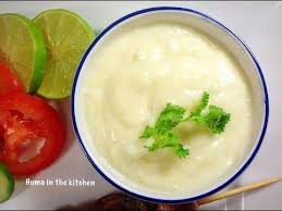 Garlic Sauce Recipe Easy Lebanese Sauce Toum Toom By Huma In The Kitc Garlic Sauce Recipe Shish Taouk Food