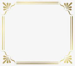 Moldura Dourada Molduras Douradas Molduras Para Convites De Casamento Arabesco Dourado Png