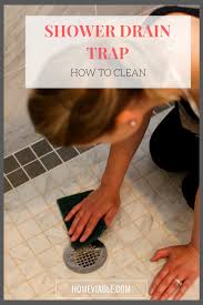 Learn How To Clean Your Shower Drain Trap With These Easy Diy Techniques Ranging From A Simple C Shower Drain Clean Shower Drain All Natural Cleaning Products