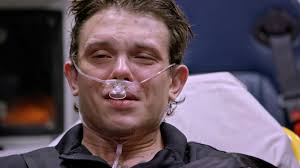 A car accident victim with a tragic backstory is comforted by EMS.  #Nightwatch