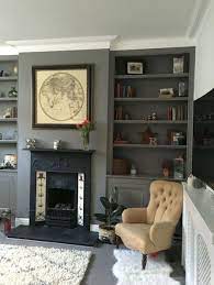 Newest Pics Fireplace Ideas Living Room Ideas Whether Your Home Is In Aspen Or California There S N In 2021 Victorian Living Room Living Room Shelves Living Room Grey