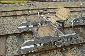 Fahrrad Draisine Or Rail Bike Structure Lighter And Look Better Rail Car Bicycle Travel Bike