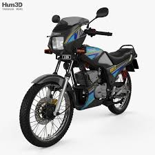 3d Model Of Yamaha Rxz 135 1997 In 2020 Yamaha Rxz Yamaha Super Bikes