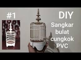 Tinggal kita sempurnakan dengan memotong seng atau tripleks yang akan dibuat sebagai laci untuk wadah penampungan kotoran, dan dimasukan ke dalam celah yang terdapat di bagian. S7 Cara Membuat Sangkar Bulat Cungkok Untulan 1 Pvc By Djaybe Craft