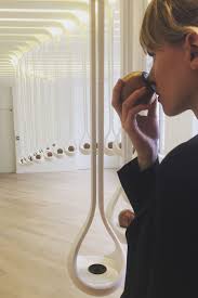 Elegant Scent Drops Installation By H J Studio Interactive Design Retail Design Experience Design