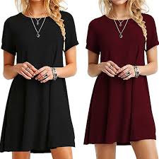 Buy Women Vintage Dress Black Green Summer Dresses Fashion Casual Womens Clothing Solid Vintage Black Dress Green Summer Dresses Womens Winter Fashion Outfits