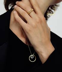 JOSER — Кольцо Memphis, желтое золото 18 карат, 4 мм