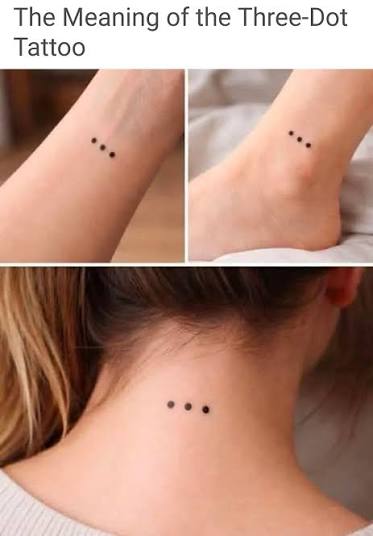 What Does Three Dot Tattoo Mean Gangtext=what Is The Meaning Ofcommon in  Chicano Culture | TikTok