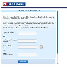Personal Loans How To Track Personal Loan Status The