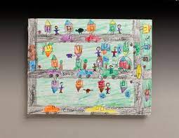 Bird S Eye Map On Crayola Com Map Activities Elementary Art Classroom Map Projects