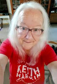 Rhody's family photo with grandparents