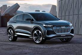 Say Hello To The Audi Q4 Sportback E Tron Concept A 310 Mile Ev Audi S Electric Revolution Continues Audi Q4 Audi Audi E Tron