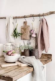 Boho Diy Clothes Rail Kitchen Storage Natural Decor Earthy Style Decorating With Branches Kate Young Design1 Home Decor Decor House Interior