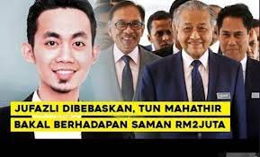 Terkini kes pdrm bagaimana hamzah zainudin derhaka pada agong. Jufazli Dibebaskan Tun Mahathir Bakal Berhadapan Saman Rm2 Juta Sabah Post